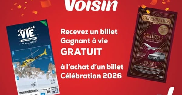 Concours Célébrez avec Voisin!