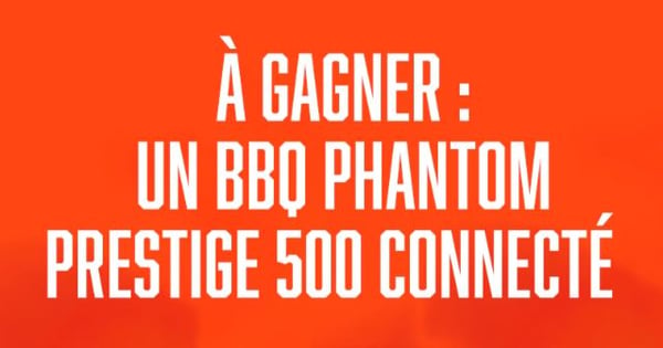 Concours RDS Gagnez un BBQ Napoléon Phantom Prestige 500 connecté!