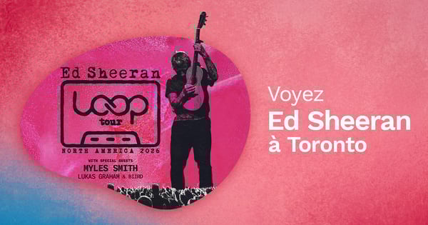 Concours Rythme fm- Gagnez votre trip a Toronto pour voir Ed Sheeran!