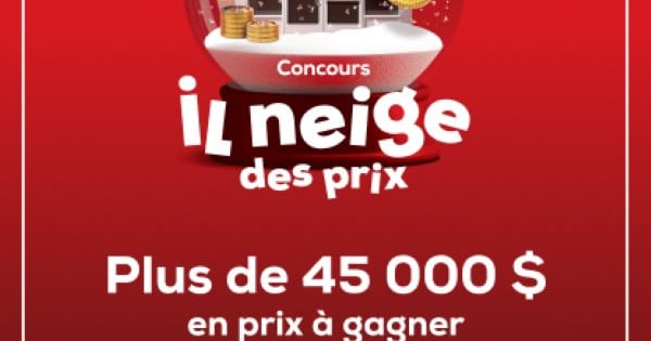 Concours Voisin - Il neige des prix!