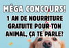 Concours Boutique Passion Animale - 1 AN DE NOURRITURE GRATUITE À GAGNER!