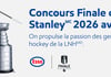 Concours Gagnez 1 des 3 voyages à un match de la finale de la Coupe Stanley!