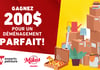 Concours Gagnez 100$ chez Toujours Mikes de Granby et un carte-cadeau de 100$ chez BM Experts Peinture!