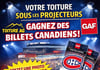 Concours Gagnez deux billets pour les Canadiens de Montréal!