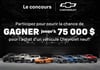 Concours Gagnez jusqu'à 75 000$ pour l'achat d'une véhicule Chevrolet tout neuf!