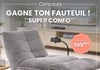 Concours Gagnez le fauteuil Manwah, d'une valeur de 599,99 $!