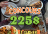 Concours Gagnez l'une des 3 cartes-cadeaux de 75$ au restaurant 235!