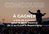 Concours Gagnez l'une des 4 paires de billets pour le Mélo Festival de Repentigny!