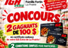 Concours Gagnez l'une des deux cartes-cadeaux IGA Extra Marché Famille Fortin La Prairie de 100$!