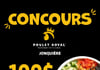 Concours Gagnez l'une des deux cartes-cadeaux Poulet Royal Jonquière de 50$!