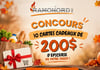 Concours Gagnez l'une des dix cartes-cadeaux de 200$ pour l'épicerie de votre choix!