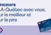 Concours Gagnez un abonnement annuel CAA et une carte cadeau de 500$!