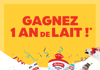 Concours Gagnez un an de produits laitiers!