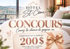 Concours Gagnez un certificat cadeau Hôtel St-Côme de 200$!