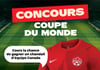 Concours Gagnez un chandail de l'équipe de Canada Soccer!