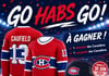 Concours Gagnez un chandail et une casquette des Canadiens!