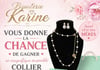 Concours Gagnez un collier de la collection Mia!