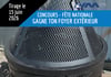 Concours Gagnez un foyer extérieur!