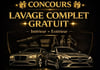 Concours Gagnez un lavage complet intérieur et extérieur pour votre voiture!