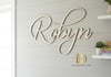 Concours Gagnez un nom en bois personnalisé de 30 pouces calligraphie aux choix!