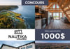 Concours Gagnez un séjour aux Chalets Nautika en Gaspésie!