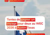 Concours Gagnez un voyage pour deux au Championnat du Monde d’Endurance (WEC) 2026 à Austin!