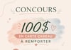 Concours Gagnez une carte-cadeau Amazon de 100$!