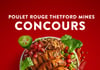 Concours Gagnez une carte cadeau de 100$ poulet rouge!