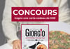 Concours Gagnez une carte-cadeau de 50$ chez Giorgio!