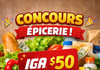 Concours Gagnez une carte-cadeau IGA de 50$!