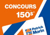 Concours Gagnez une carte-cadeau Patrick Morin de 150$!