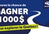 Concours Gagnez une carte prépayée de 1000$!