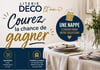 Concours Gagnez une nappe parmi la collection de Literie Deco Et moi!