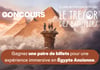 Concours Gagnez une paire de billets pour l'expérience Le Trésor des Bâtisseurs!