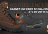 Concours Gagnez une paire de chaussures STC de votre choix