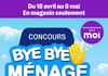 Concours Jean-Coutu - Bye Bye ménage!