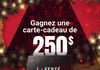 Concours Laferté - Gagnez une carte-cadeau de 250 $ pour Noël !