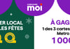 Concours Métro - 3 cartes-cadeaux Metro de 1 000 $ à gagner!
