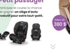 Concours Naître et grandir- Gagnez un siège d'auto évolutif pour votre tout-petit!