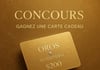 Concours OROS Bijouterie - Gagnez une carte-cadeau d’une valeur de 200$!