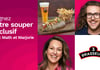 Concours Rythme FM 105,7 - Gagnez votre souper avec Mathieu Dufour et Marjorie Vallée!