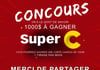 Concours Super C - Une Carte-Cadeau de 1000$ à GAGNER