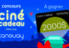 Concours Télé-Québec Ciné-cadeau - Gagnez 2000$ offerts par Tanguay