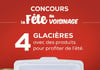 Concours Voisin - Gagnez l'une des 4 glacières remplies de produits, d’une valeur de 350 $ chacune!