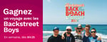 Concours Fêtez les 30 ans des Backstreet Boys avec eux au Mexique !