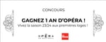 Concours Gagnez un abonnement classique pour 2 personnes à l'Opéra de Montréal pour la saison 2023-2024!