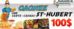 Concours Gagnez une Carte-Cadeau St-Hubert de 100$ Concours Gagnez une Carte-Cadeau St-Hubert de 100$