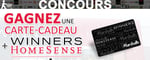 Concours Gagnez une Carte-Cadeau Winners / HomeSense de 100$