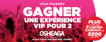 Concours Gagnez une expérience VIP pour 2 personnes au festival Osheaga à Montréal !
