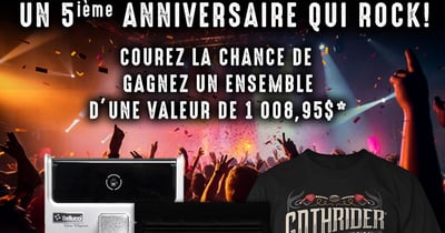 Concours 5ième anniversaire des café GothRider! Concours 5ième anniversaire des café GothRider!